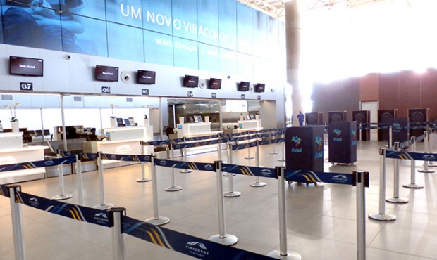 Área de check-in no Terminal 1 / Divulgação